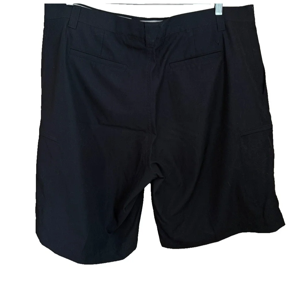 Callaway Golf X-Series Black Cargo Shorts Mens 44B Performance Athletic Sporty